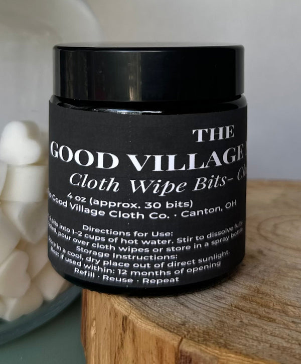 Cloth Wipe Bits