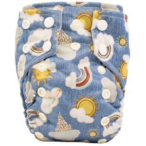 Tiny Tushies Newborn AIO Cloth Diaper