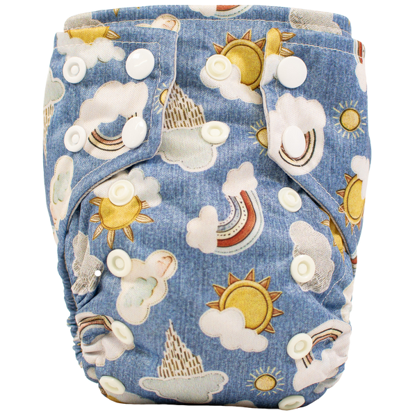 Tiny Tushies Newborn AIO Cloth Diaper