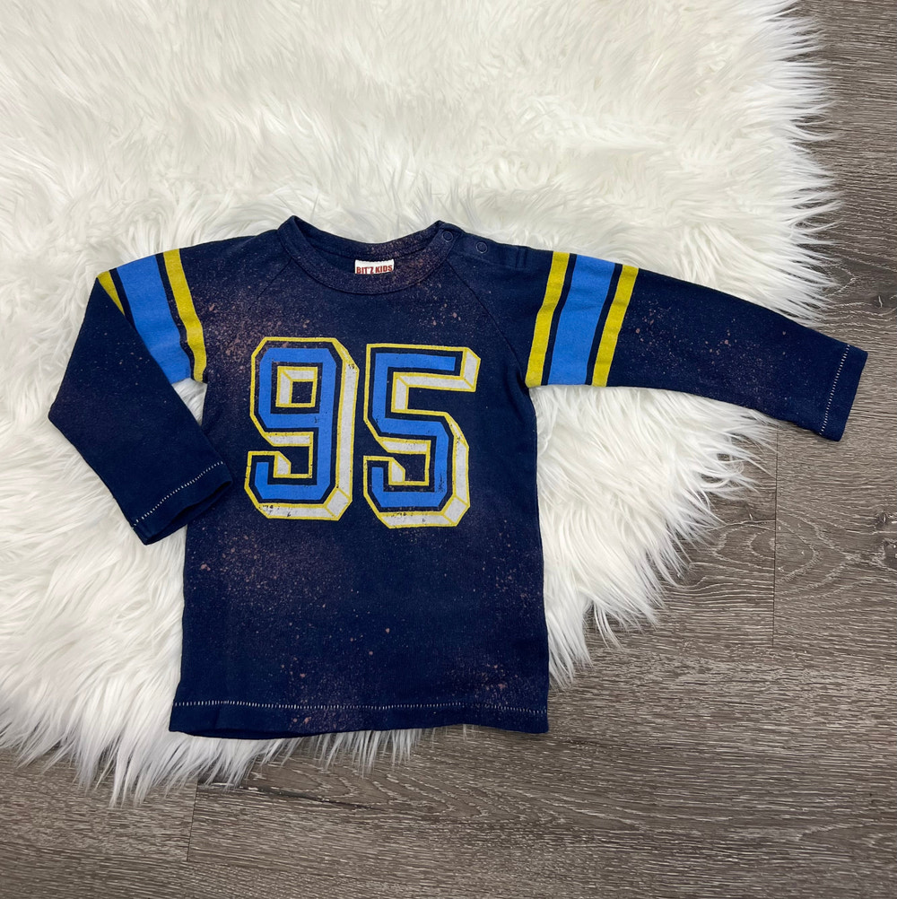 Bitz Kids Bleached Jersey Top