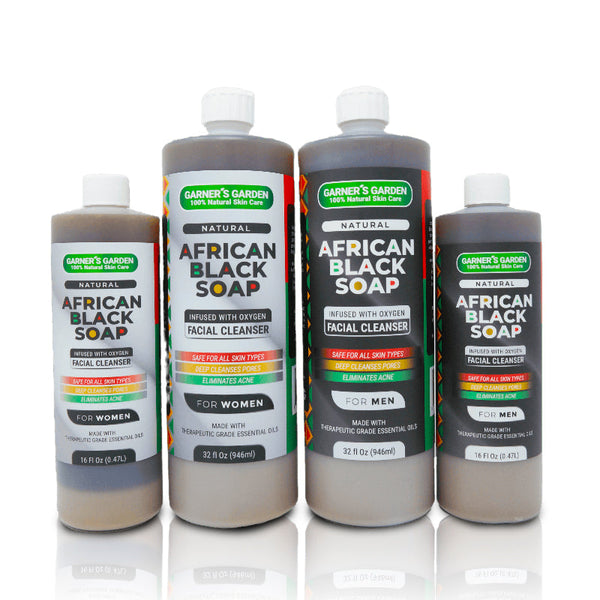 African Black Soap Foaming Facial Cleanser | H2O2
