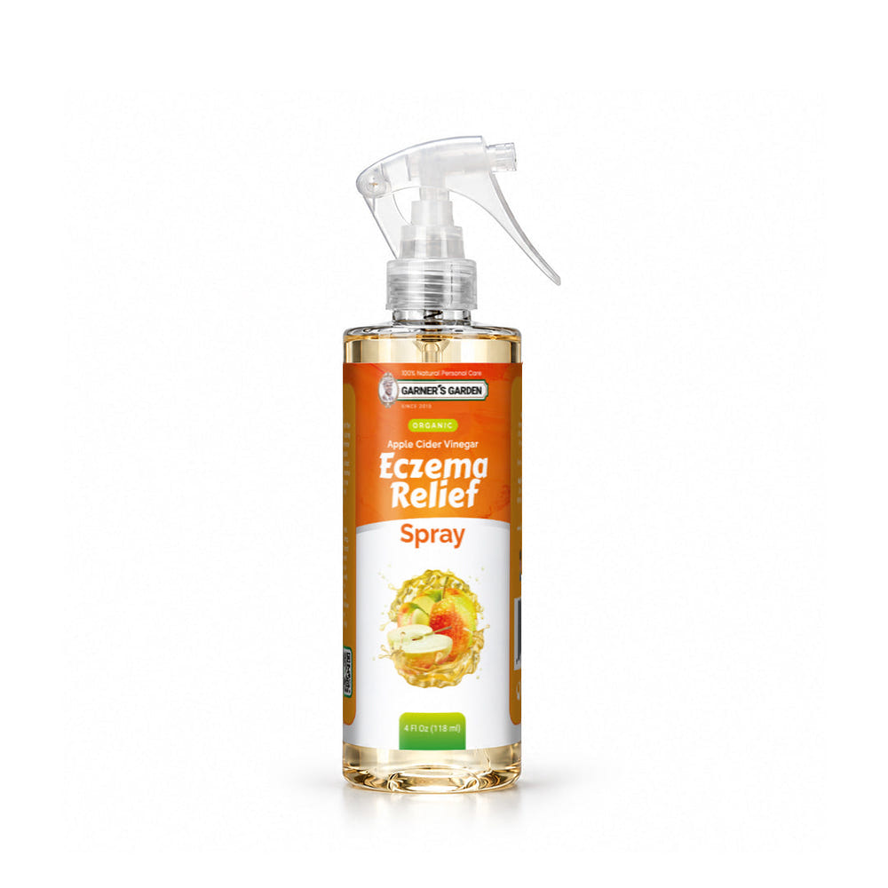 Garner's Garden Eczema Relief Spray Organic Apple Cider Vinegar