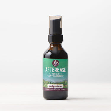 AfterEase for postpartum relief from after birth contractions, soothing comfort for new mothers.
