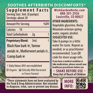 Postpartum Essentials Kit in a gift box, featuring must-have items for new mothers, displayed at an angle.