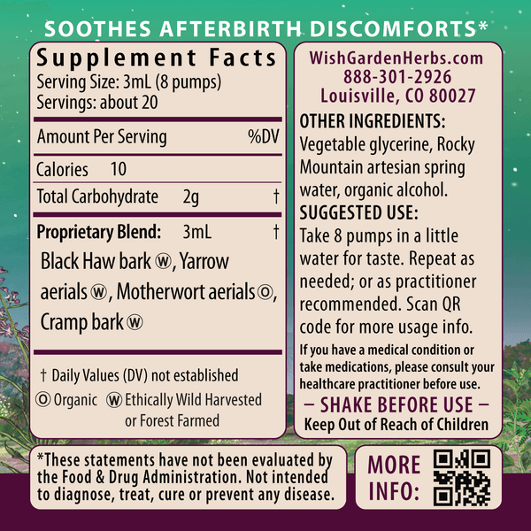 Postpartum Essentials Kit in a gift box, featuring must-have items for new mothers, displayed at an angle.