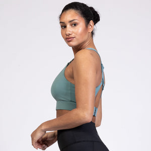 Venice 3 Ultimate Support Full Coverage Nursing & Pumping Sports Bra (Seagrass)