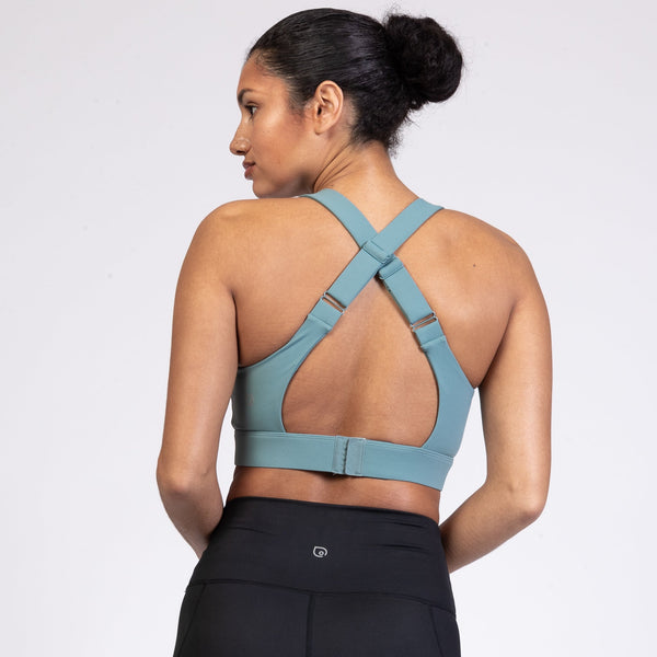 Venice 3 Ultimate Support Full Coverage Nursing & Pumping Sports Bra (Seagrass)