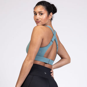 Venice 3 Ultimate Support Full Coverage Nursing & Pumping Sports Bra (Seagrass)