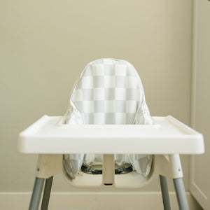 Greige Checker IKEA Antilop Cushion Cover