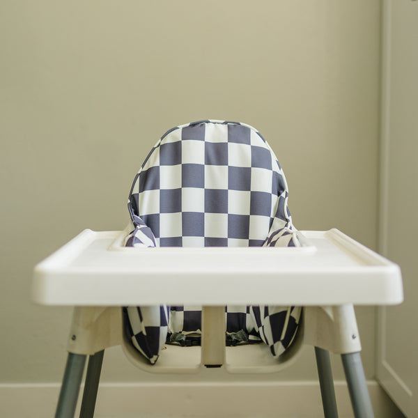 Black Checker IKEA Antilop Cushion Cover