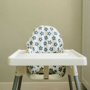 Retro Black & White Daisy IKEA Antilop Cushion Cover