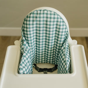 Green Gingham IKEA Antilop Cushion Cover