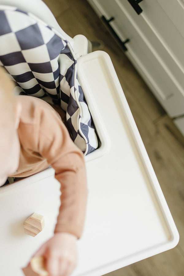 Black Checker IKEA Antilop Cushion Cover