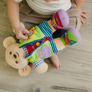 Learn to Dress Bear Doll
