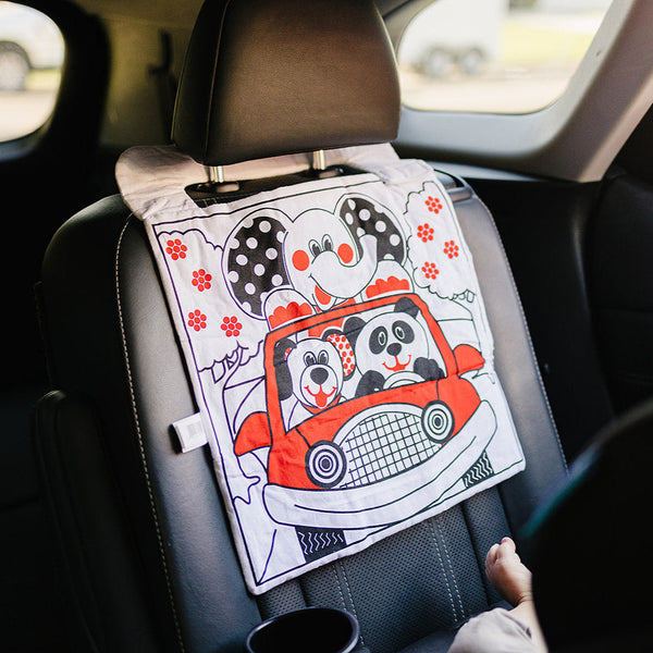 Baby Car Activity Center Toy in High Contrast Colors