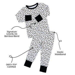 Allie Leopard Bamboo 2-Piece Long Sleeve Set