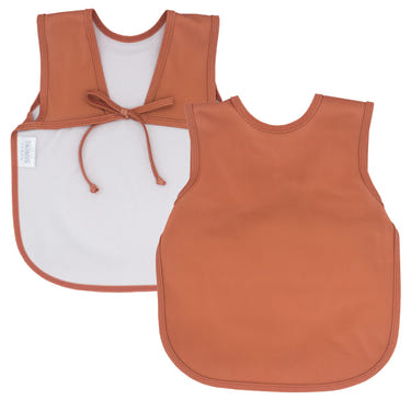 Solid copper minimalist bapron on sale, perfect for stylish and practical baby feeding.