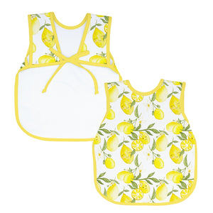 Fresh Lemon Bapron for babies, stylish and practical bib apron for mess-free mealtime.