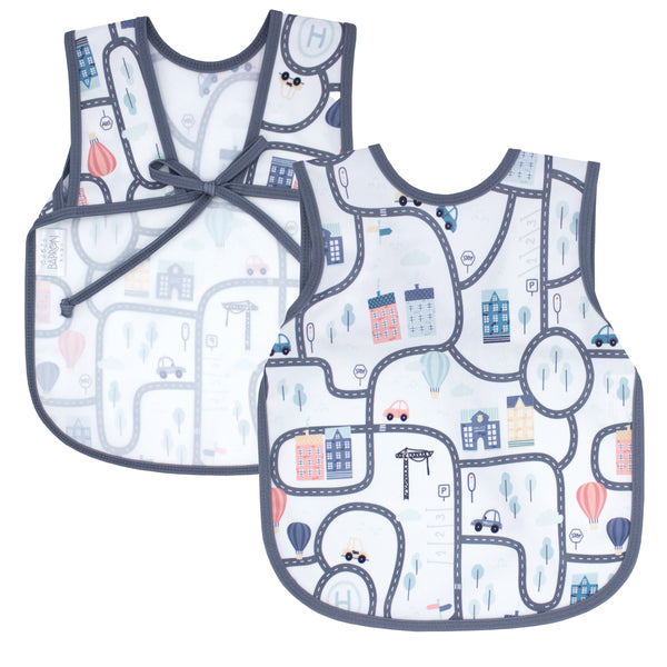Tiny Town Bapron for babies, stylish and practical, perfect for mealtime messes and playtime fun.