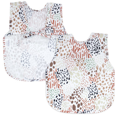 Wild Bapron for babies: stylish, functional bib apron for mess-free mealtime fun.