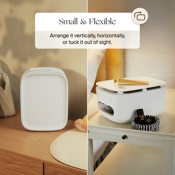 Canopy Bedside Air Purifier HEPA-13, Space-Saving Design