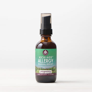Kick-Ass Allergy Seasonal Rescue for Pregnancy - effective relief for expectant mothers during allergy season.