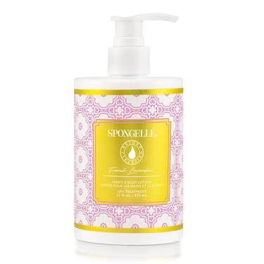 French Lavender body lotion in a sleek bottle, perfect for soothing and moisturizing baby’s delicate skin.