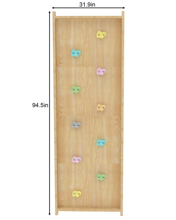 Add-On Rock Wall Panel for 95" Modular Walnut