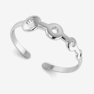 Sterling Silver Baby Infinity Bracelet Bangle by Krysaliis