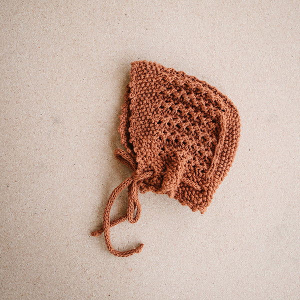 Adele Knit Bonnet