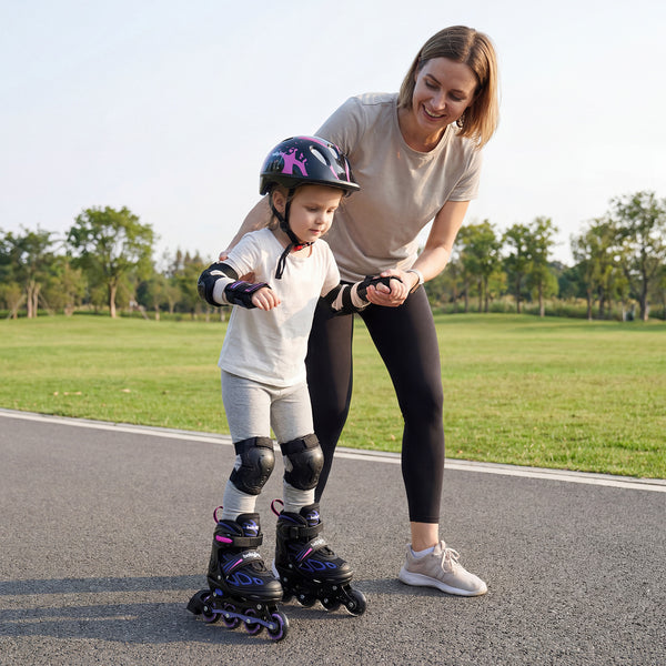 Adjustable Kids' Incline Skates for Boys Girls Ages 5-14 for Kids - Outdoor Play