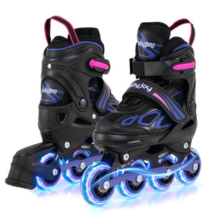 Adjustable Kids' Incline Skates for Boys Girls Ages 5-14 for Kids - Outdoor Play