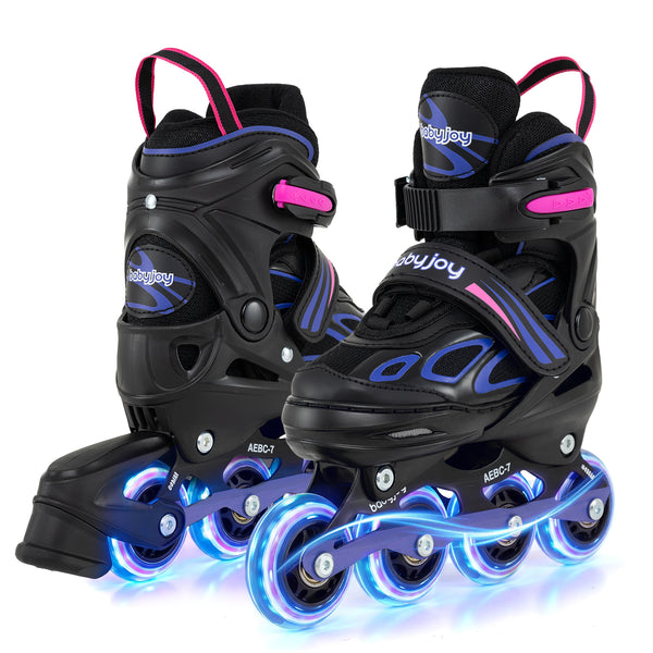 Adjustable Kids' Incline Skates for Boys Girls Ages 5-14 for Kids - Outdoor Play