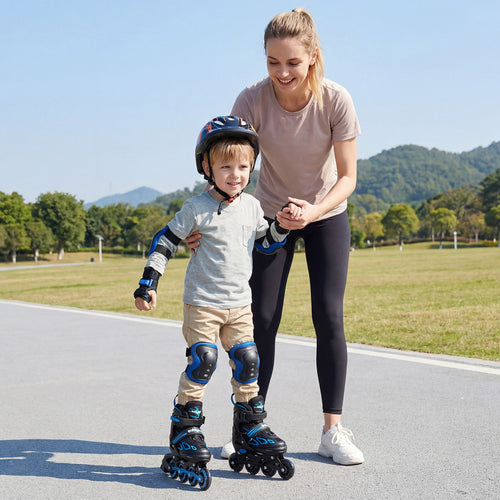 Adjustable Kids' Incline Skates for Boys Girls Ages 5-14 for Kids - Outdoor Play