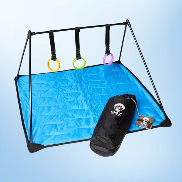 A to Z Adventure Gear Lay and Play Adventure Mat fits in carry-ons