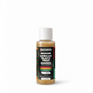 Garner's Garden African Black Soap Foaming Facial Cleanser H2O2