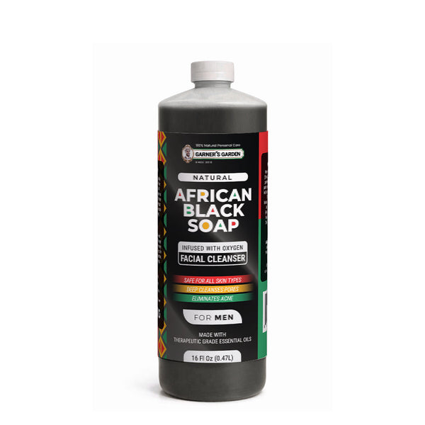African Black Soap Foaming Facial Cleanser | H2O2