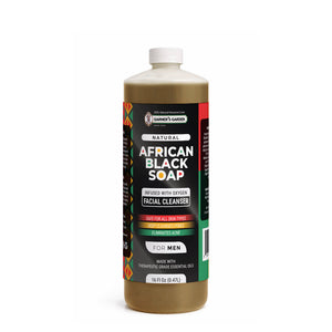 Garner's Garden African Black Soap Foaming Facial Cleanser H2O2
