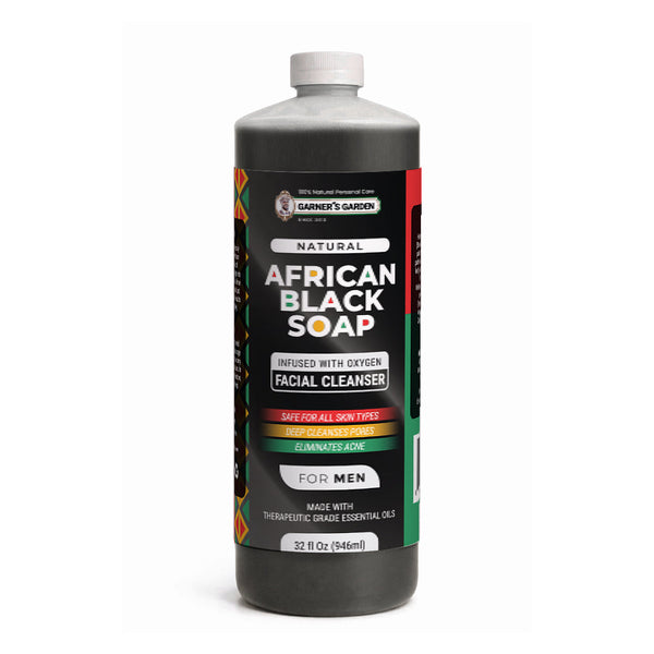 African Black Soap Foaming Facial Cleanser | H2O2