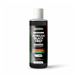 African Black Soap Foaming Facial Cleanser | H2O2