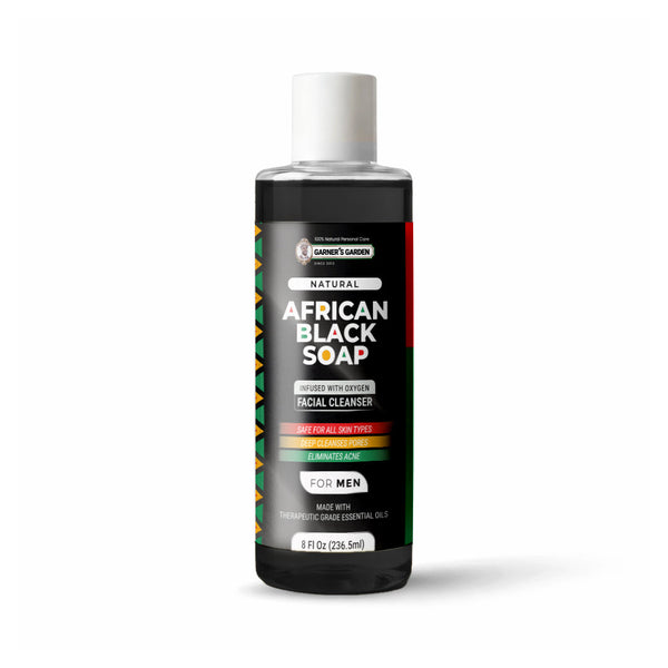 African Black Soap Foaming Facial Cleanser | H2O2