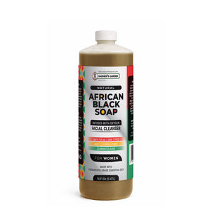 Garner's Garden African Black Soap Foaming Facial Cleanser H2O2