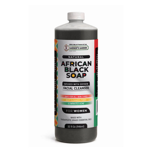 African Black Soap Foaming Facial Cleanser | H2O2