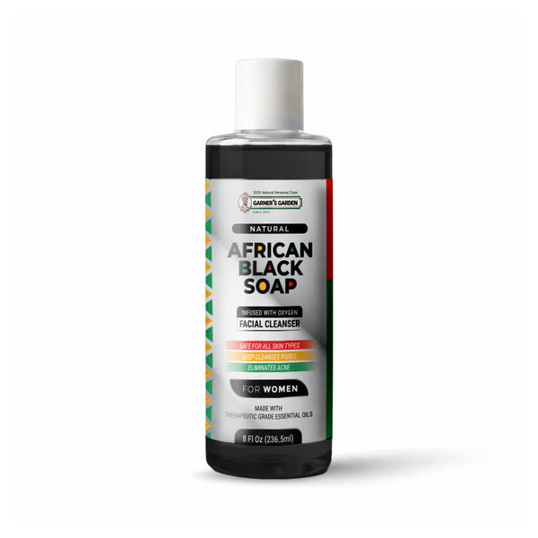 African Black Soap Foaming Facial Cleanser | H2O2