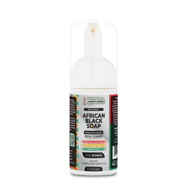African Black Soap Foaming Facial Cleanser | H2O2