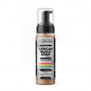 Garner's Garden African Black Soap Foaming Facial Cleanser H2O2