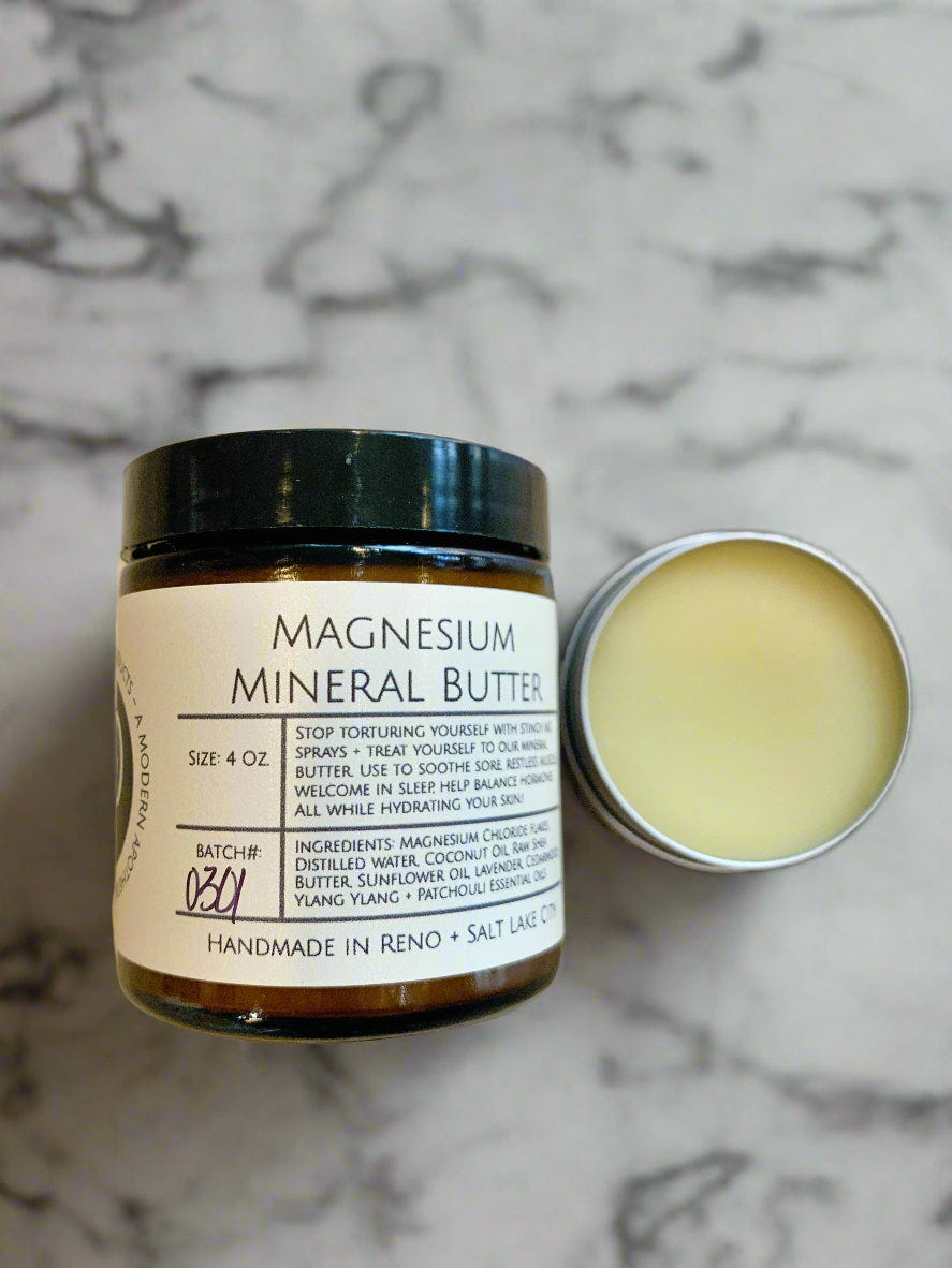 Magnesium Mineral Butter | Deep Relaxation + Nourishment for Body + Mind