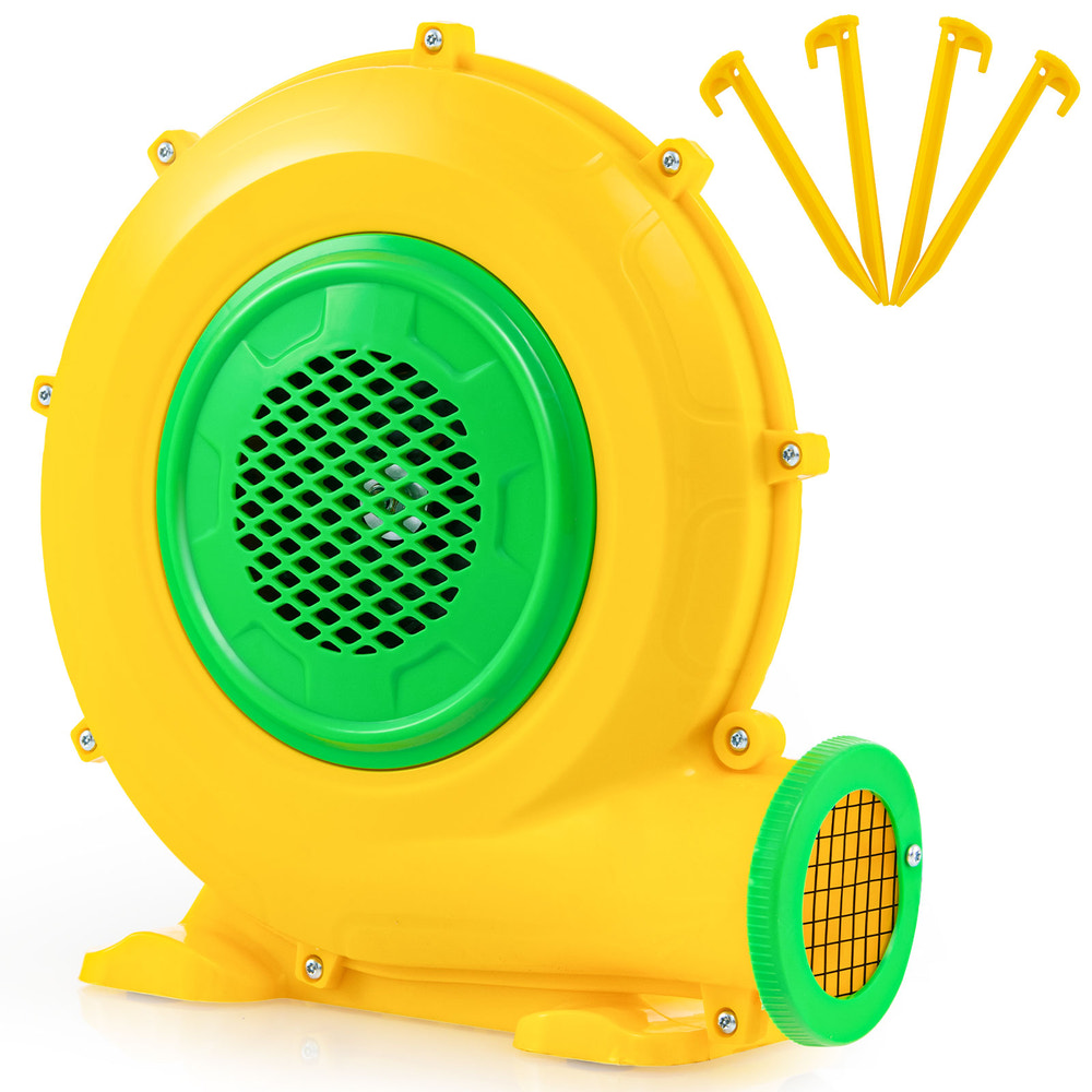 480W Air Blower Air Pump Fan with Convenient Handle and Ground Stakes