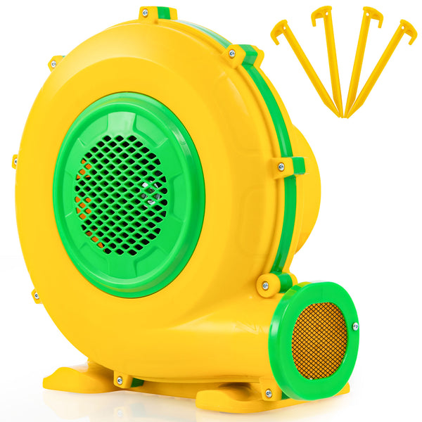 480W Air Blower Air Pump Fan with Convenient Handle and Ground Stakes