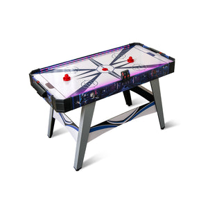 Air Powered Hockey Game Table with 2 Pushers and Pucks - Electric Fan
